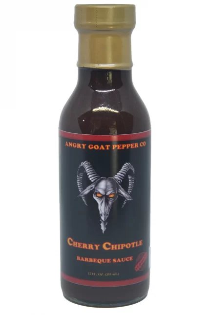 Angry Goat Cherry Chipotle BBQ Sauce 355ml